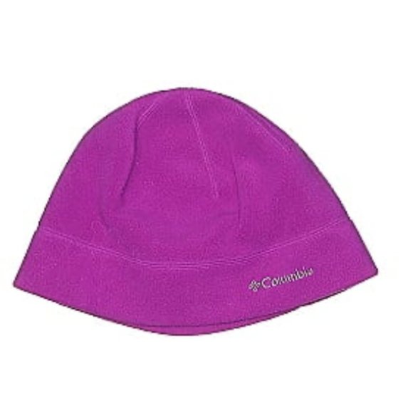 Columbia women's S/M, omni-heat thermal reflective lined, fuchsia beanie. EUC. - Picture 1 of 6